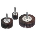 Weldcote Flap Wheel 3 X 1 X 1/4 Aluminum Oxide 40G, A-Prime Premium Cut 10177